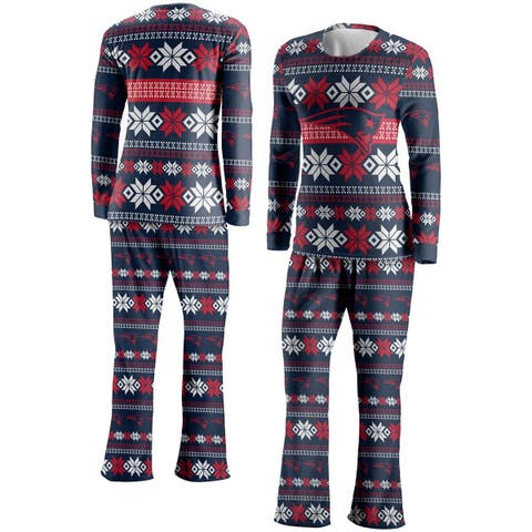 FOCO New York Giants NFL Ugly Pattern One Piece Pajamas - S