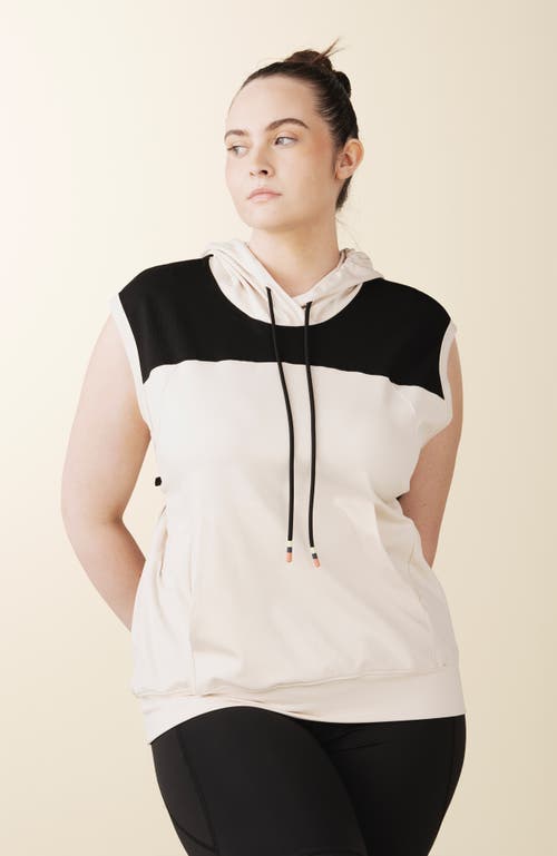 LOSANO LOSANO SLEEVELESS WARM UP HOODIE
