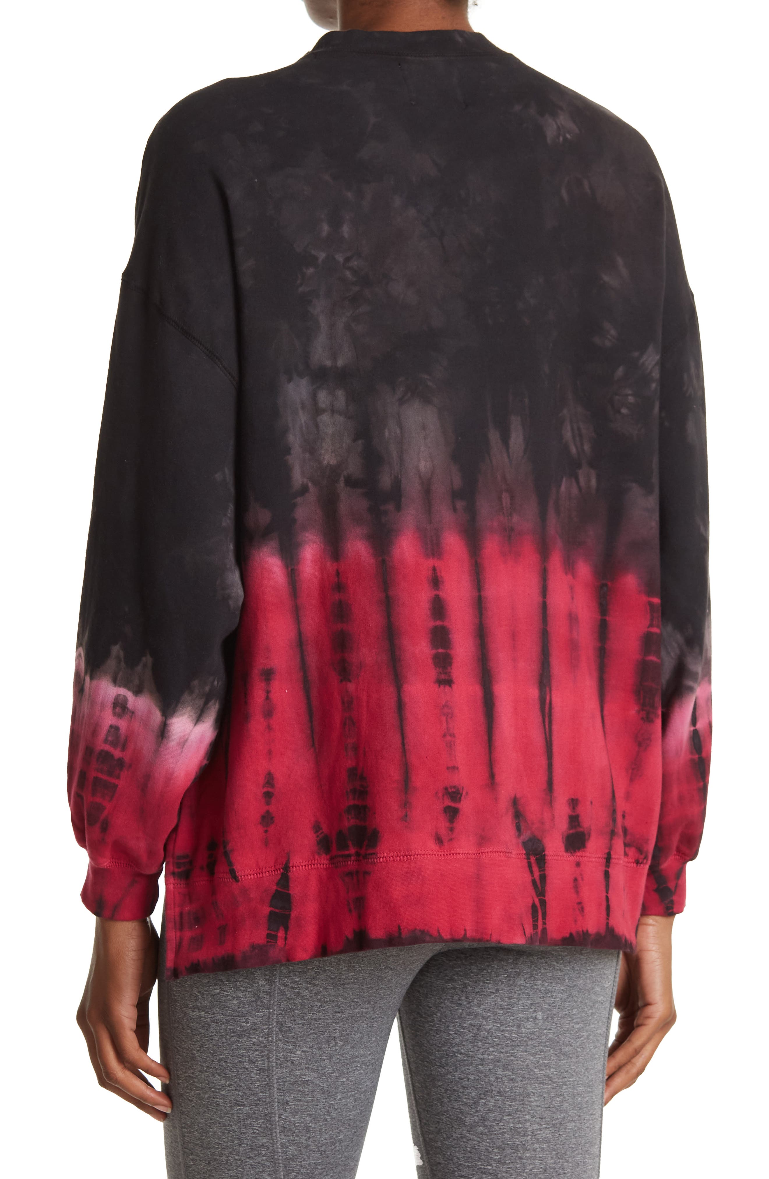 electric & rose neil tie dye sweatshirt