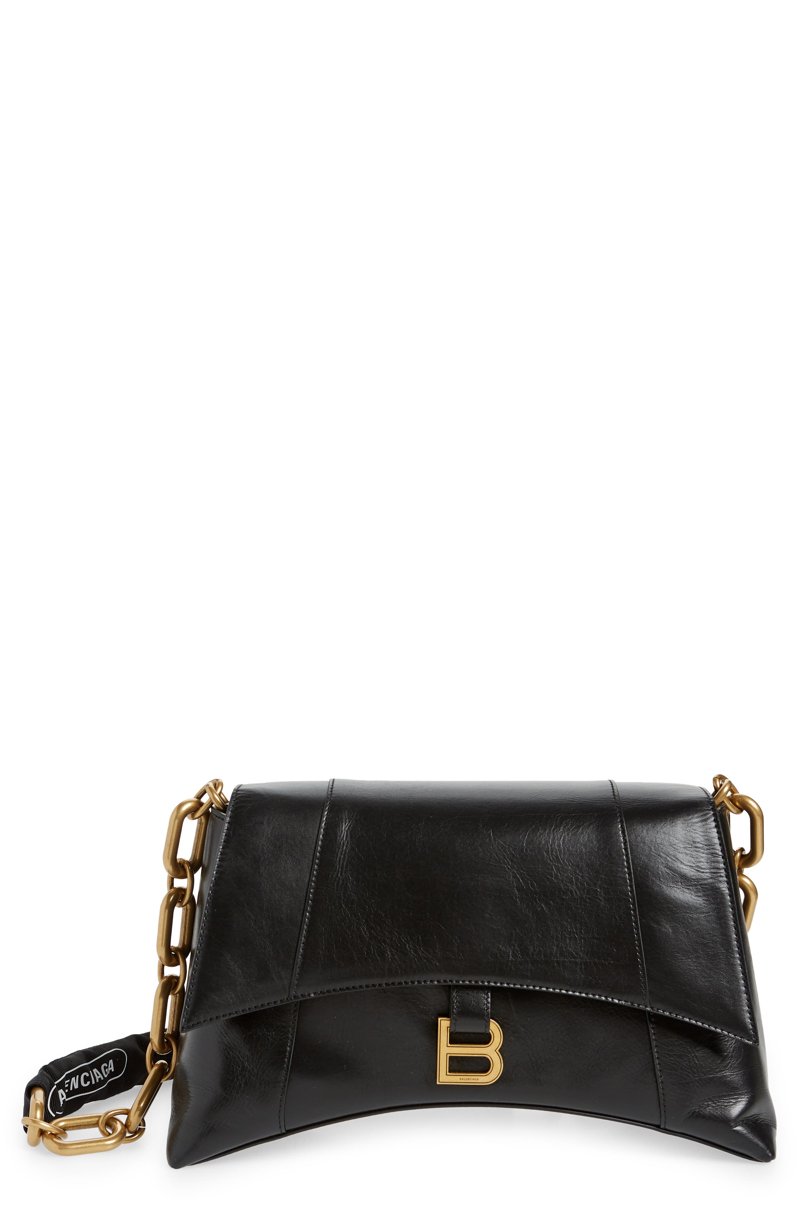 Balenciaga Downtown Medium Leather Shoulder Bag Nordstrom