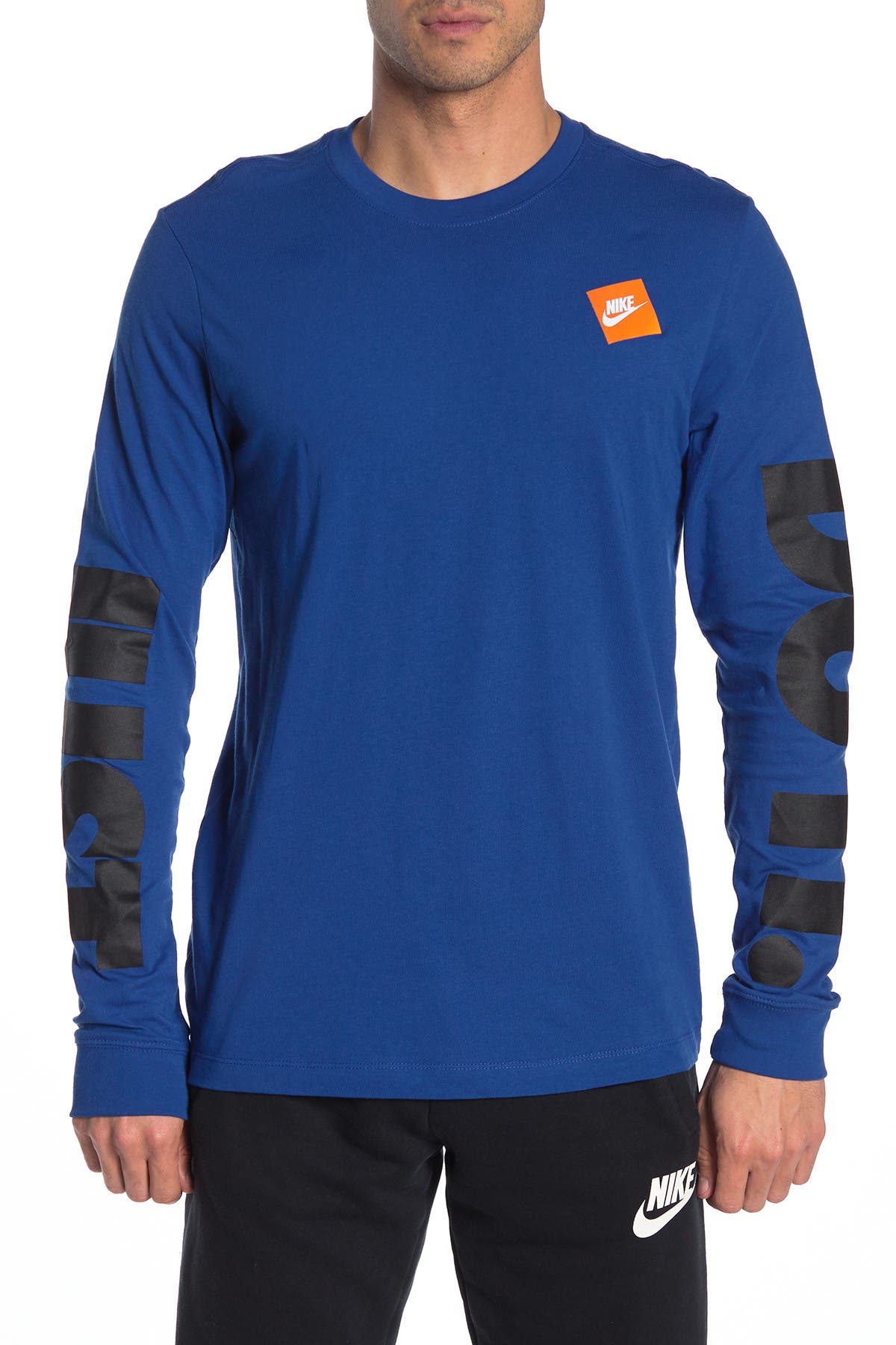 nike just do it long sleeve tee