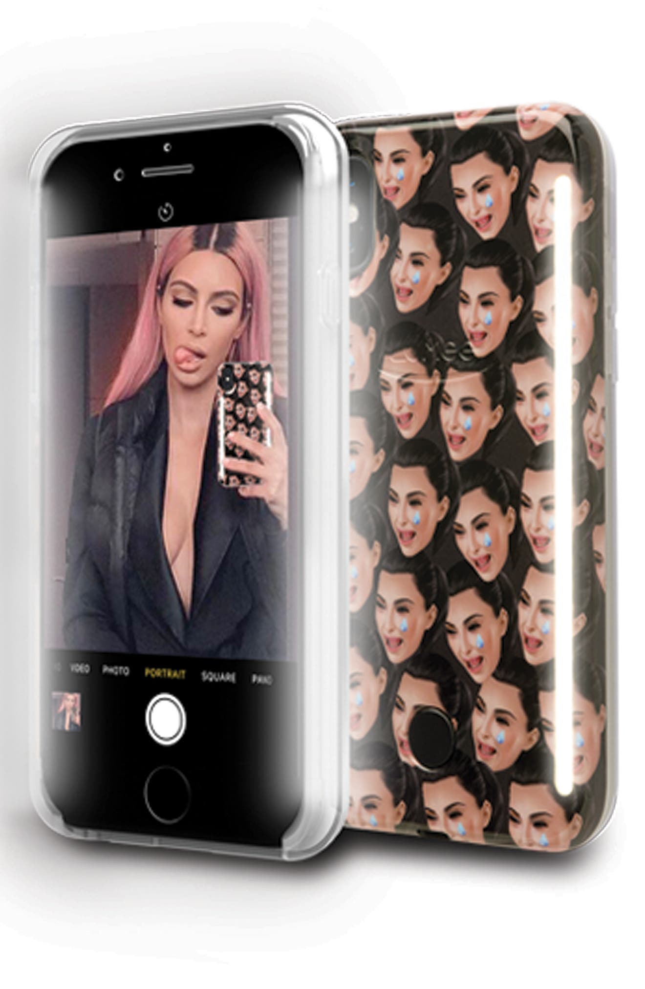 Lumee Kimoji Crying Lighted Iphone 6 7 8 6 7 8 Plus Case Nordstrom