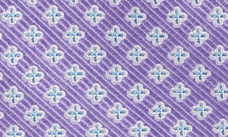 Shop Nordstrom Pattern Silk Tie In Purple