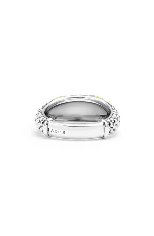 Shop Lagos Embrace Ring In Gold/silver