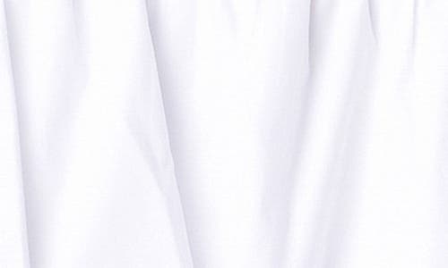 Shop English Factory Corsage Detail Cotton Poplin Top In White