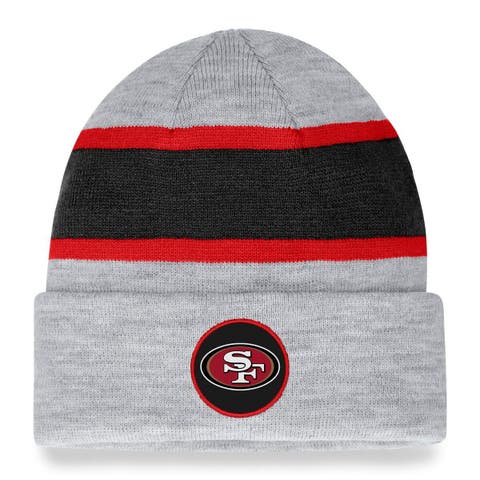 New Era NFL San Francisco 49ers Beanie Pomz Red Knit Hat