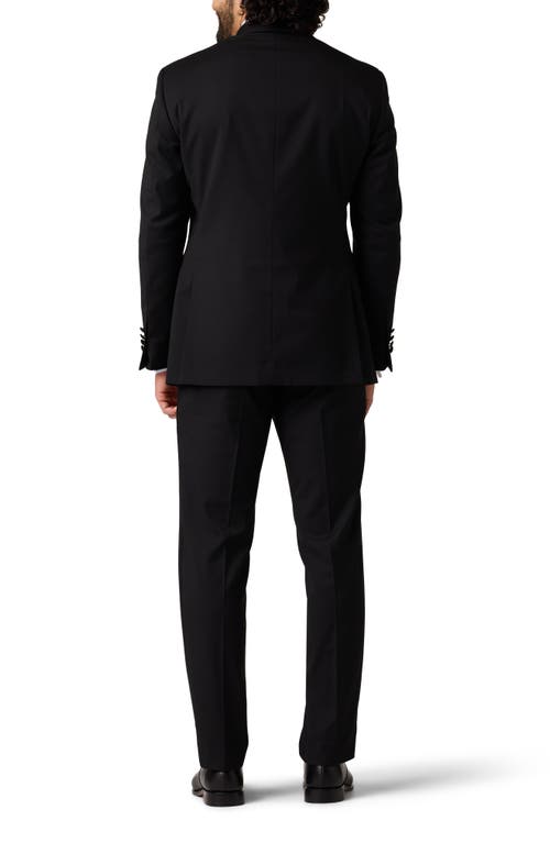 Alton Lane Tailored Fit Tuxedo In Raven Black
