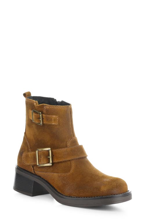 Bos. & Co. Grata Waterproof Buckle Bootie In Golden Pampa Argenti