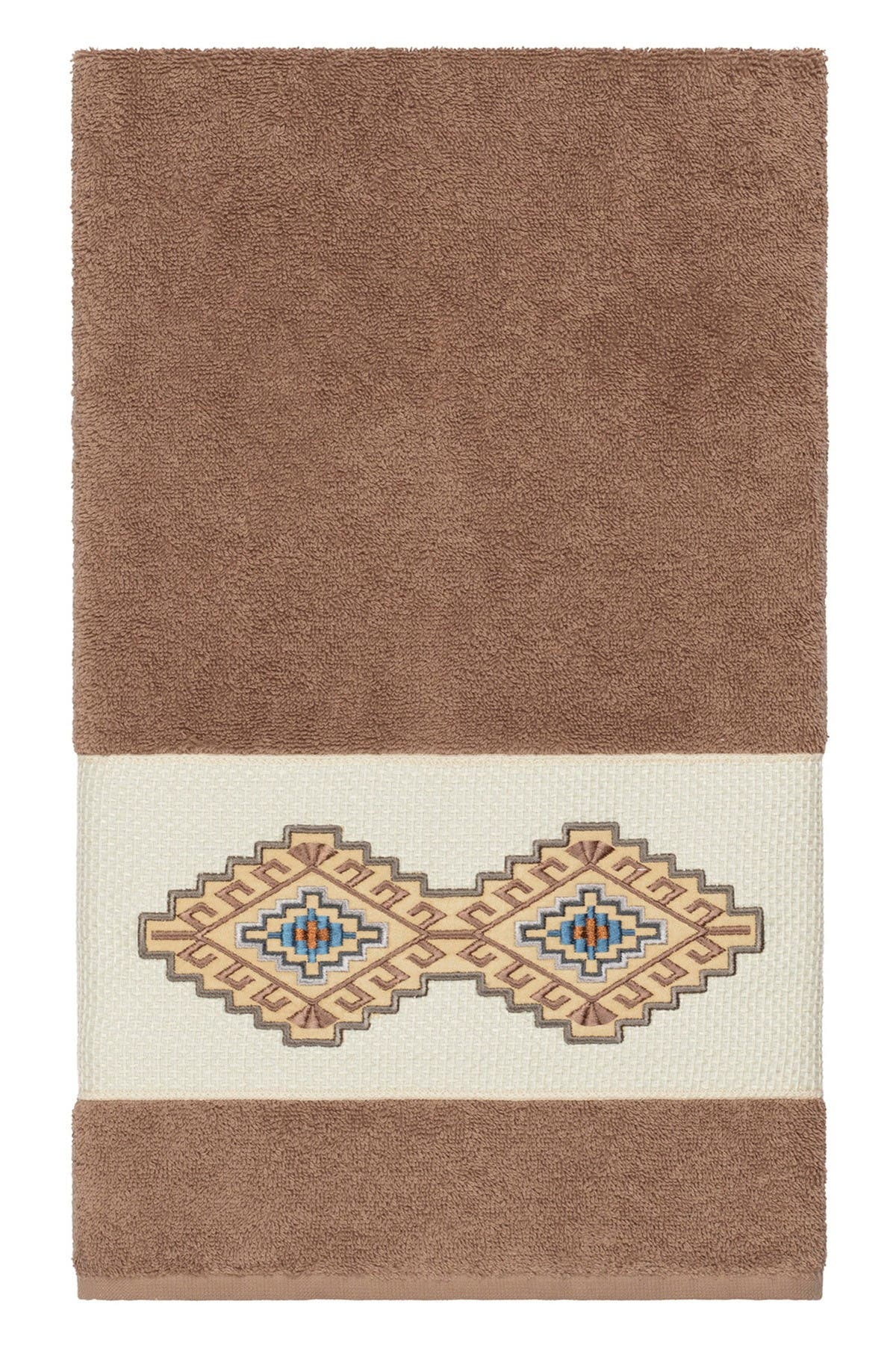Linum Home Gianna 3-piece Embellished Towel