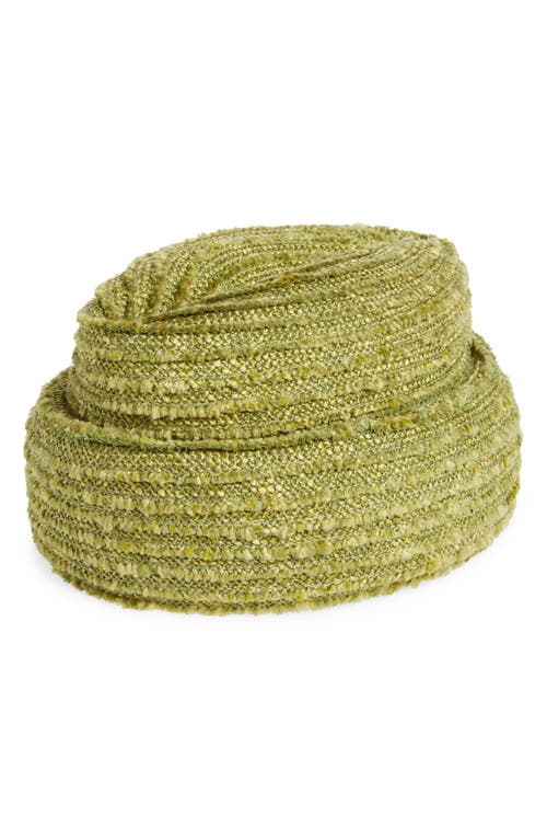 Shop Esenshel Roll Cuff Hat In Green