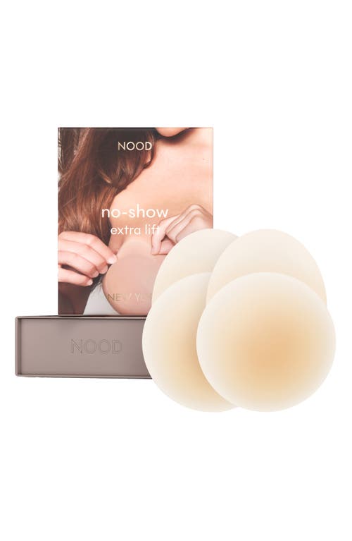 No-Show Extra Lift Reusable Nipple Covers in No.3 Buff