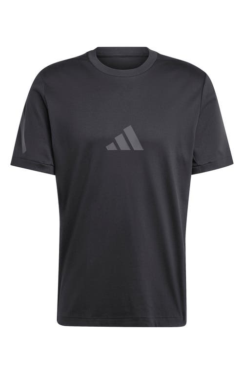 Adidas Sportswear Z.n.e. Performance Graphic T-shirt In Black