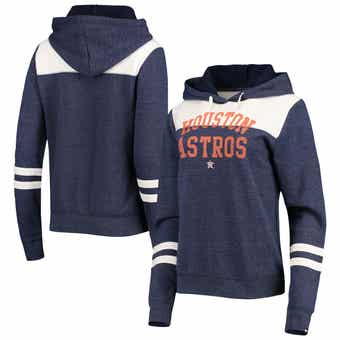 PRO STANDARD Women's Pro Standard Navy Houston Astros Classic Fleece  Pullover Hoodie