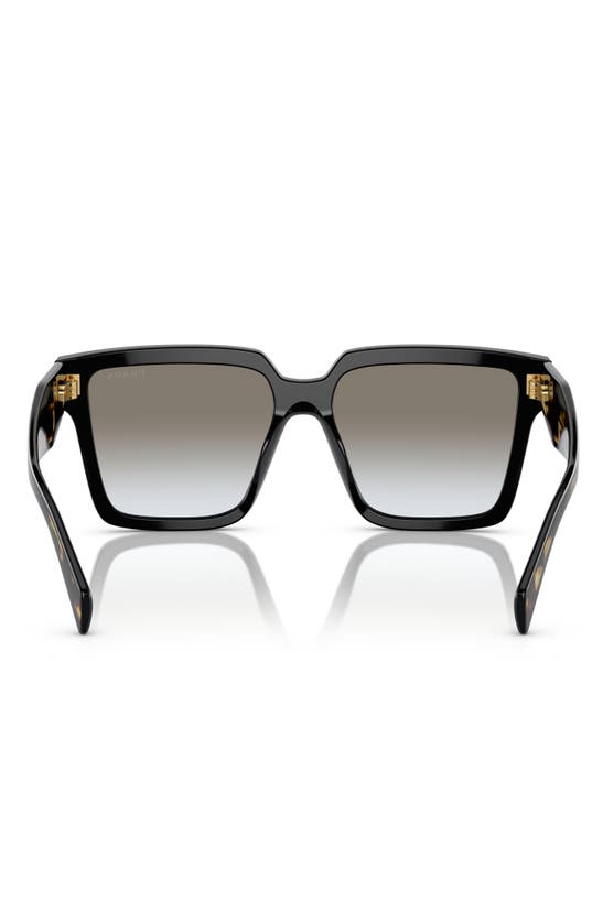 Prada 57mm Square Sunglasses In Black
