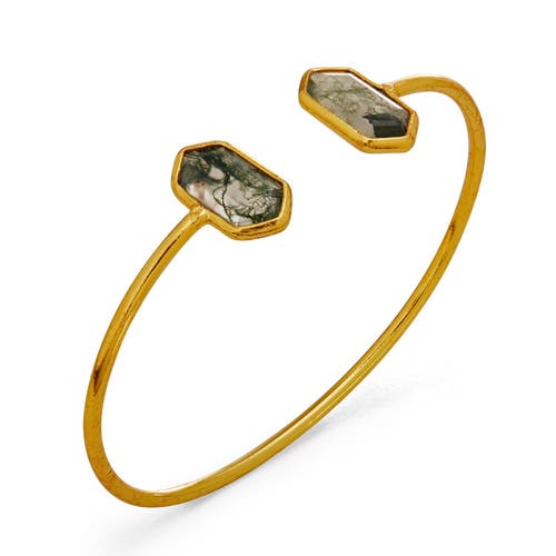 Dhwani Bhansal Zelena Bracelet In Gold Plated