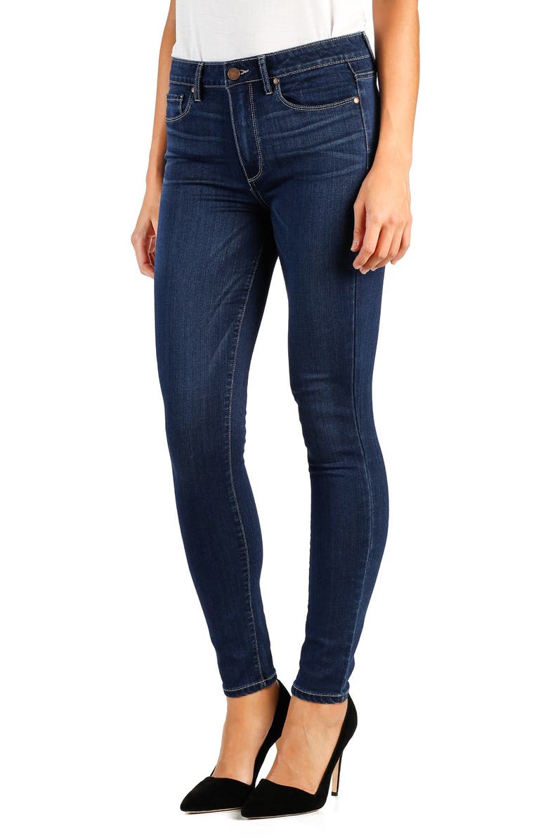 PAIGE 'Hoxton' High Rise Ankle Ultra Skinny Jeans (Dalia) | Nordstrom