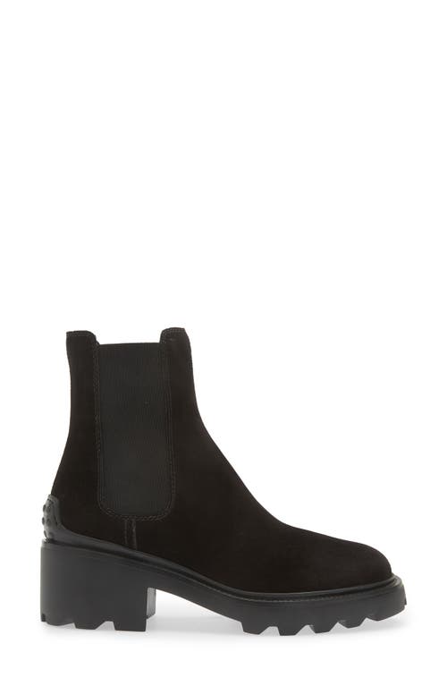 Shop Tod's Chelsea Boot In Nero