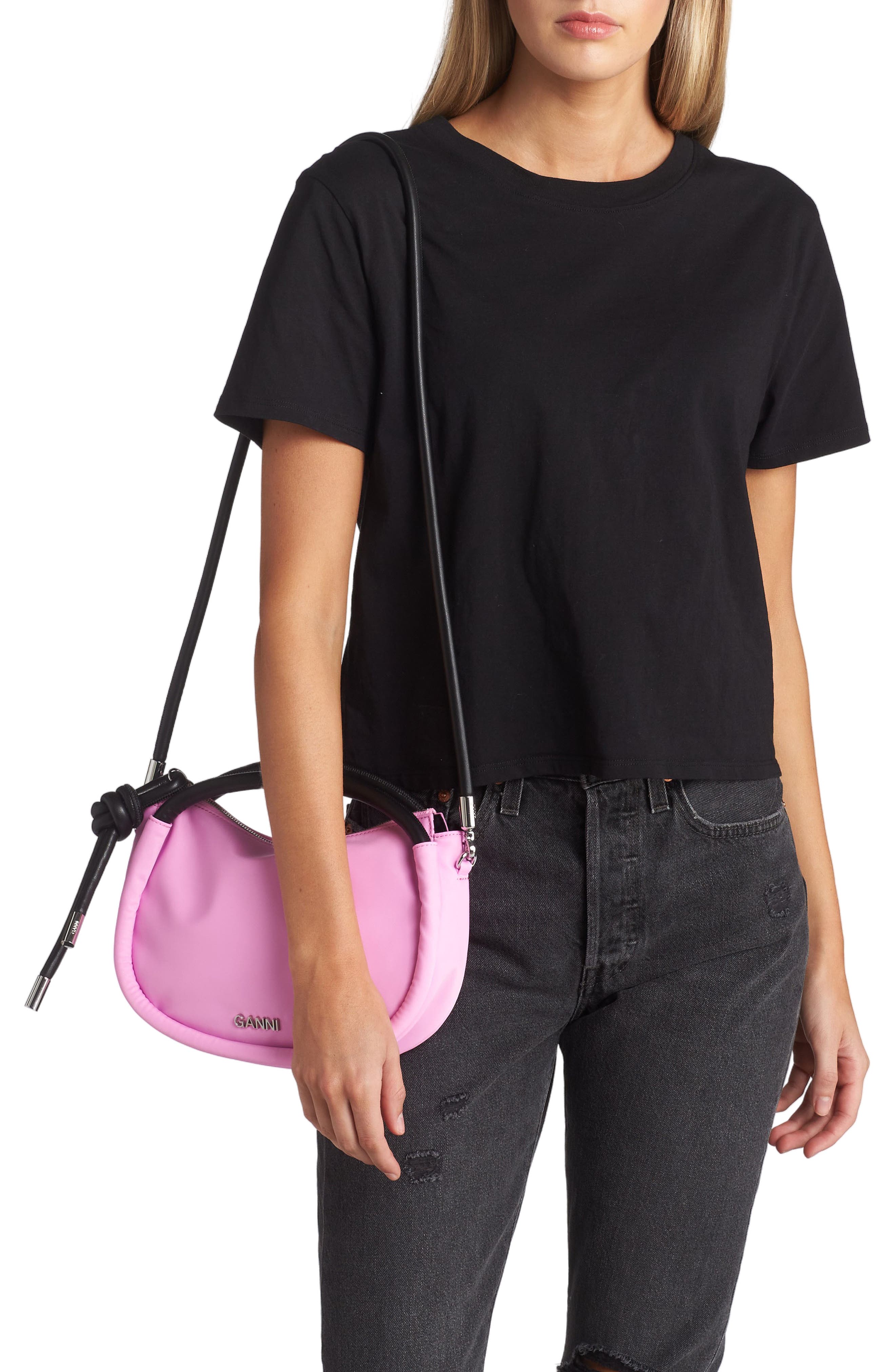 織り柄チェック 【最終値下げ 3月5日削除】GANNI Knot Mini Bag