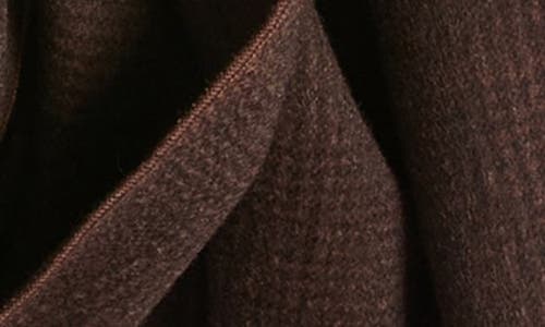 Clifton Wilson Glen Plaid Wool Scarf In Chocolate
