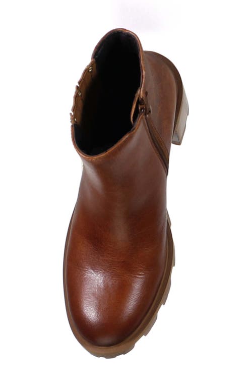 Diba True Spice Berry Lug Sole Boot In Tan