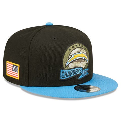 Los Angeles Chargers Hat Cap Size M - L Stretch Fit Blue Black NFL Football  Mens