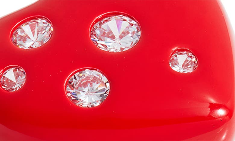 TIMELESS PEARLY ENAMEL HEART RING