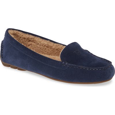 Taryn Rose Kate Driving Loafer, Blue
