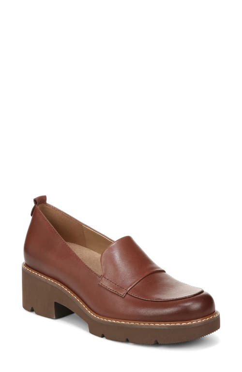 Naturalizer Darry Leather Loafer Cappuccino Brown at Nordstrom,