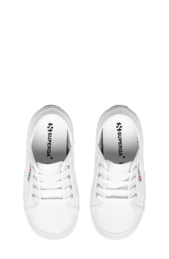Shop Superga Kids' 2750 Classic Lace-up Sneaker In White