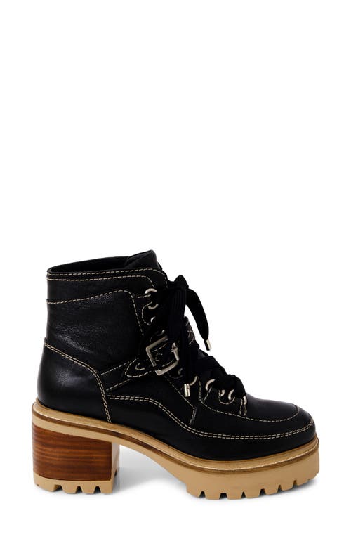 Shop Free People Jasper Lug Sole Hiking Boot In Black