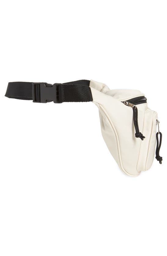 Shop Balenciaga Explorer Beltpack Canvas Belt Bag In Ecru