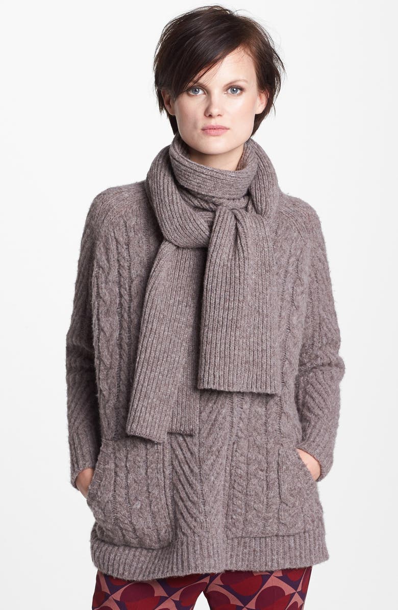 MARC BY MARC JACOBS 'Connolly' Sweater with Scarf | Nordstrom