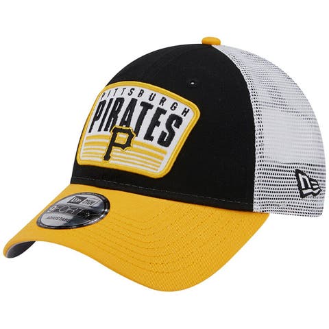 Mitchell & Ness Men's Mitchell & Ness Black Pittsburgh Pirates Cooperstown  Collection Circle Change Trucker Adjustable Hat