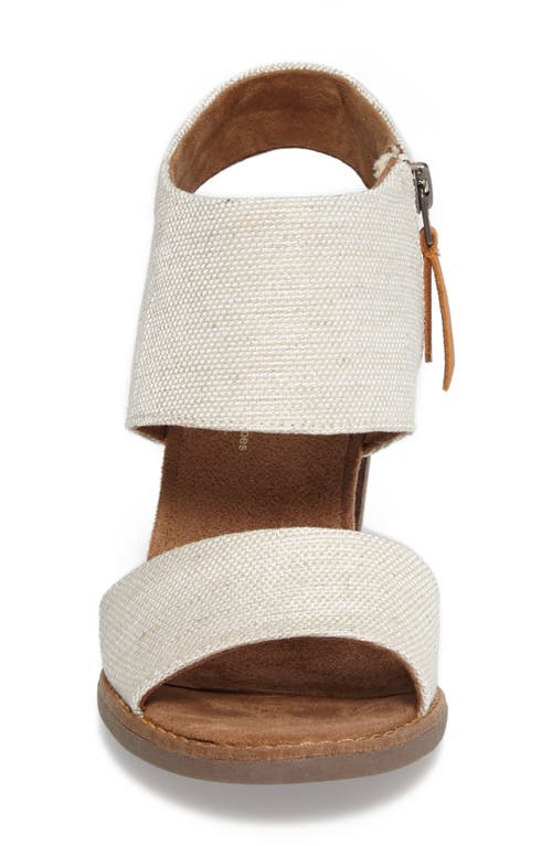 Shop Toms Majorca Cutout Sandal In Natural