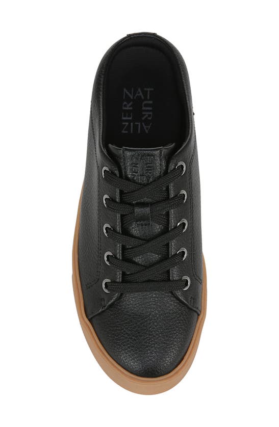 Shop Naturalizer Morrison Mule Sneaker In Black Leather