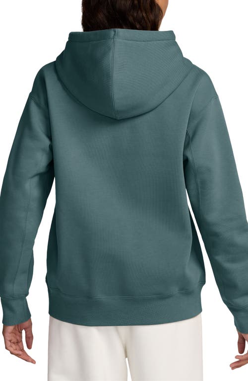 Shop Jordan Flight Fleece Hoodie In Oxidized Green