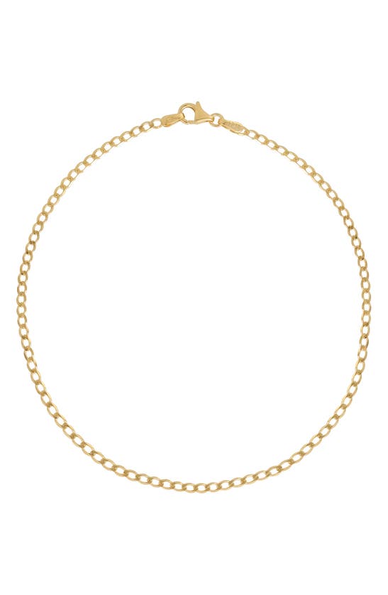 Bony Levy 14k Gold Chain Anklet In 14k Yellow Gold