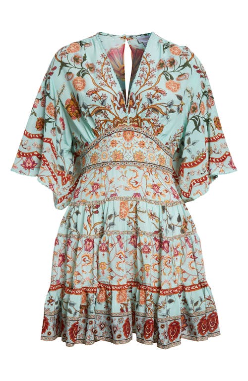 Shop Camilla Weaving Worlds Floral Silk Dress