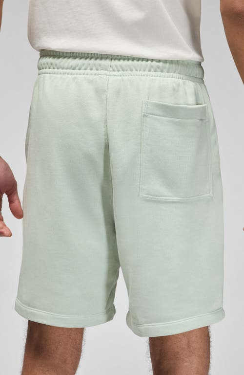 Shop Jordan Mvp Sweat Shorts In Seafoam/black