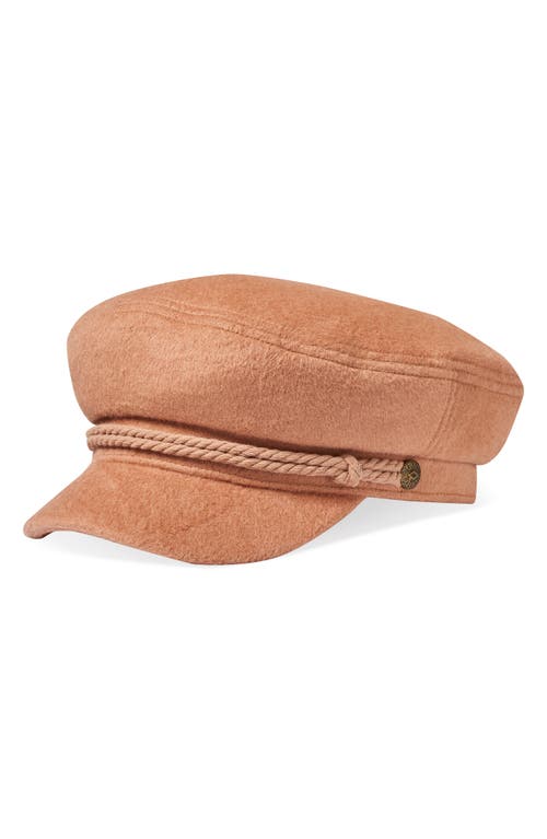 Shop Brixton Fiddler Fisherman Cap In Rose Gold