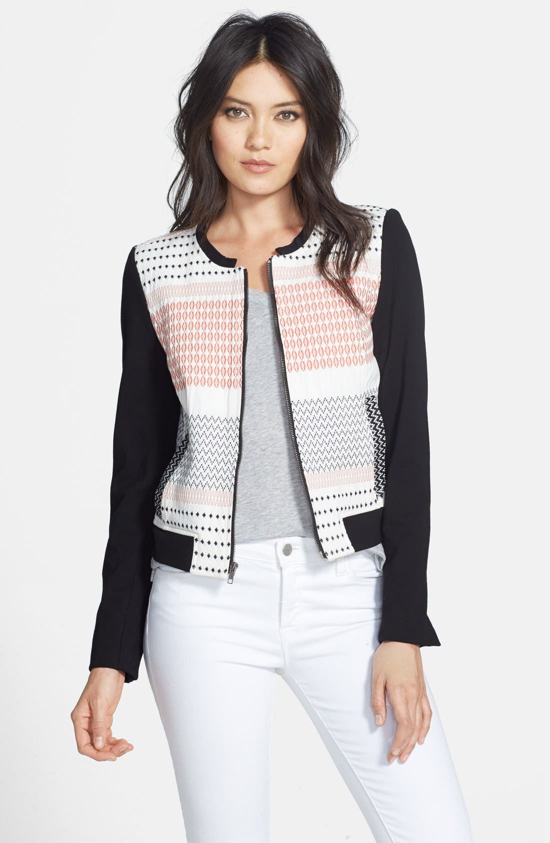 Ella Moss 'Zan' Jacquard Jacket Nordstrom