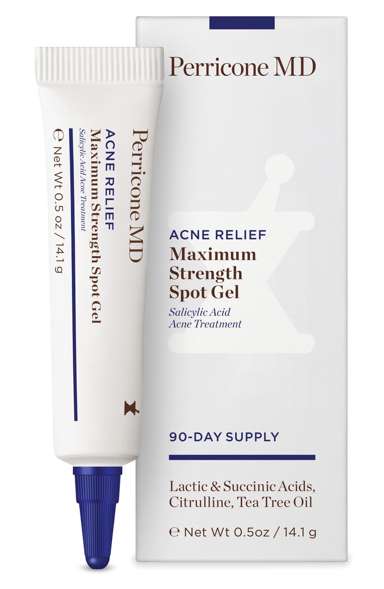 PERRICONE MD Acne Relief Maximum Strength Spot Gel, Main, color, NO COLOR