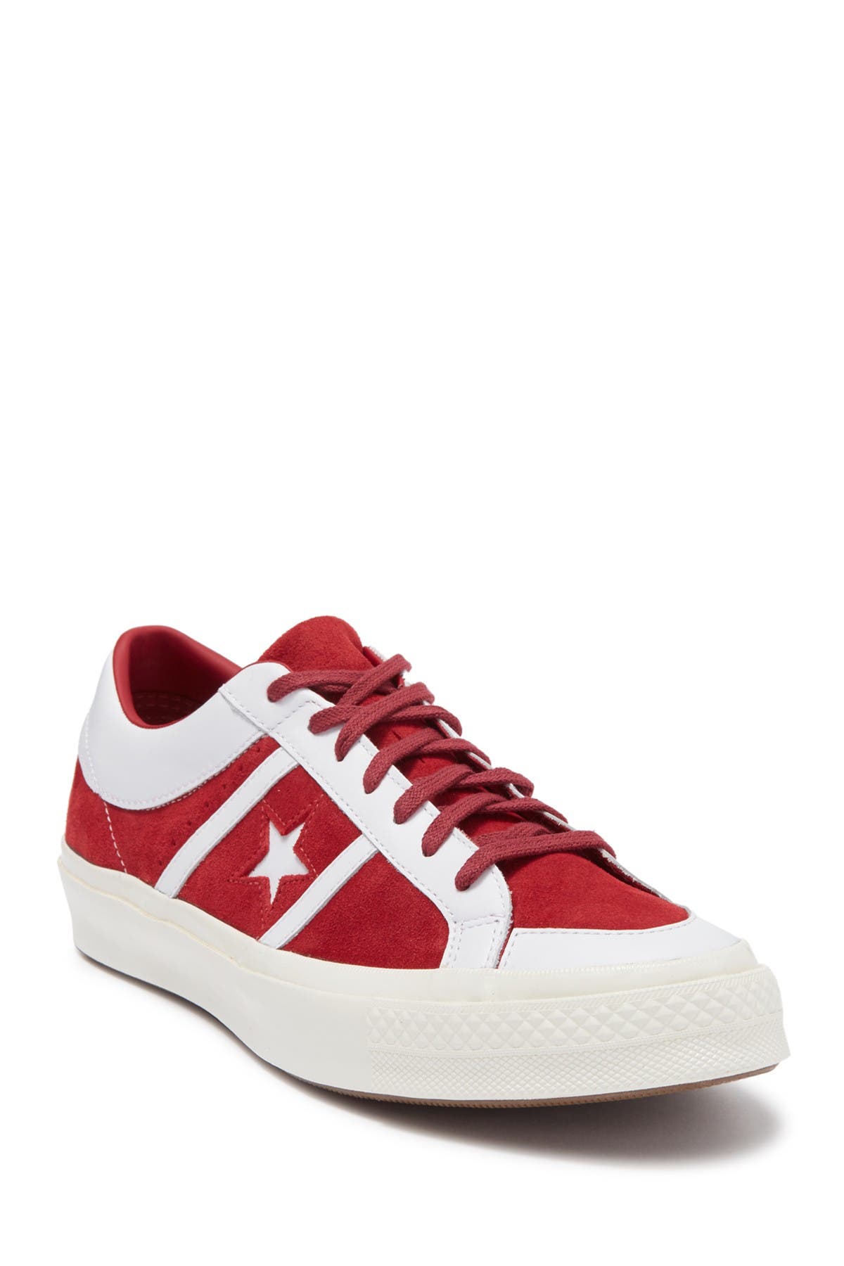 red suede one star converse