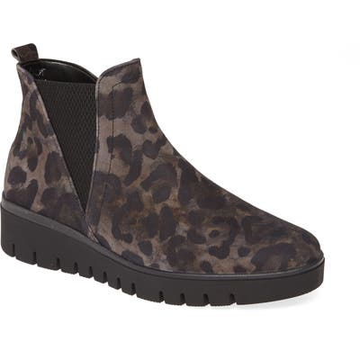 Gabor Wedge Bootie- Grey