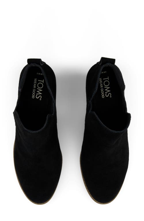 Shop Toms Gwen Wedge Bootie In Black