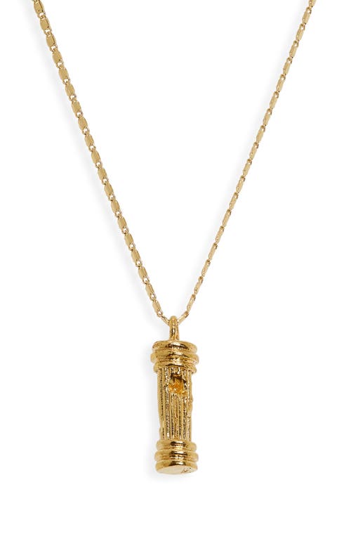 Alighieri The Founding Pillar Pendant Necklace in Gold at Nordstrom