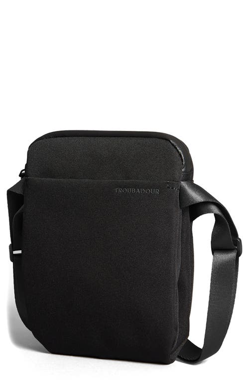 Compact Messenger Bag in Black