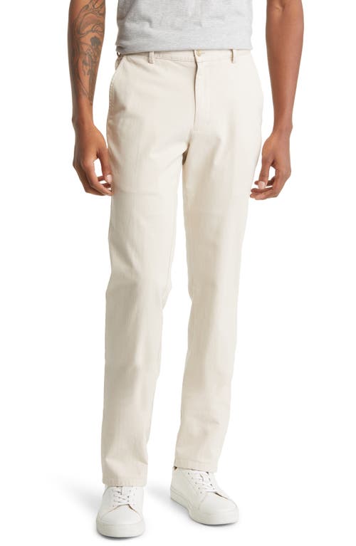 Peter Millar Pilot Flat Front Stretch Cotton Twill Pants Stone at Nordstrom,