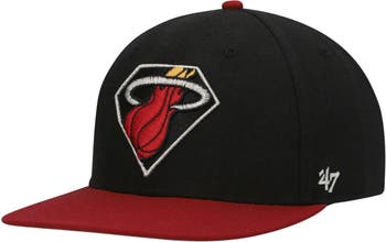 LA Clippers '47 75th Anniversary Carat Captain Snapback Hat - Black/Royal