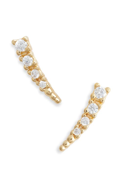 Sophie Stud Earrings in Gold